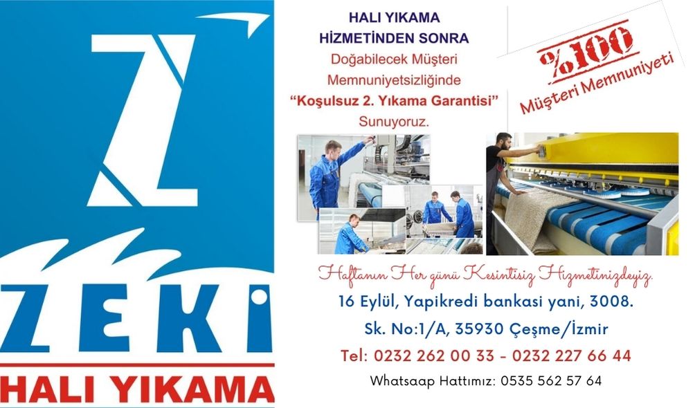 çeşme halı yıkama